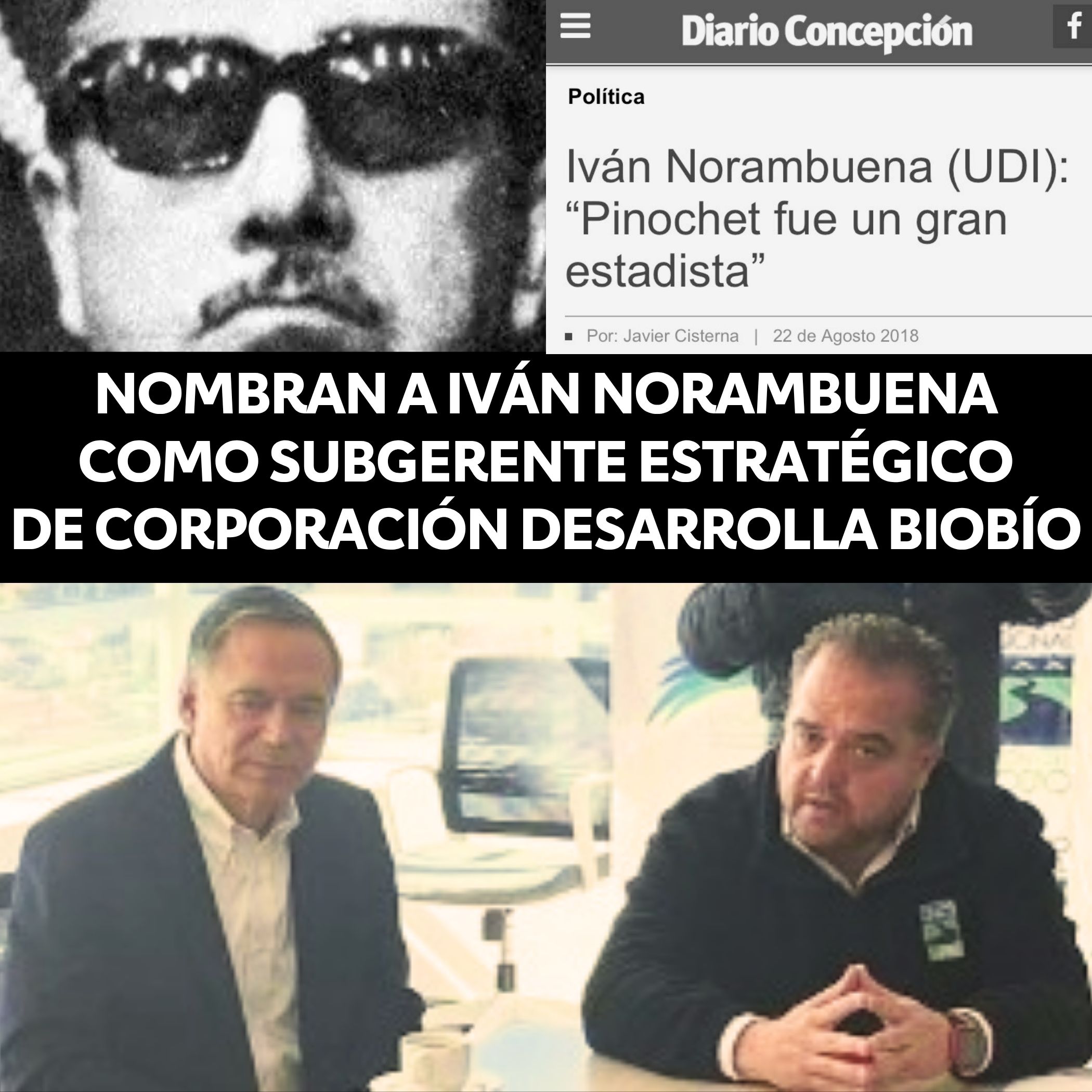 Iván Norambuena: El regreso de una figura del pinochetismo en el Biobío