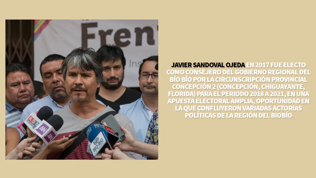 Javier Sandoval Ojeda - Electo Core en la lista del frente amplio